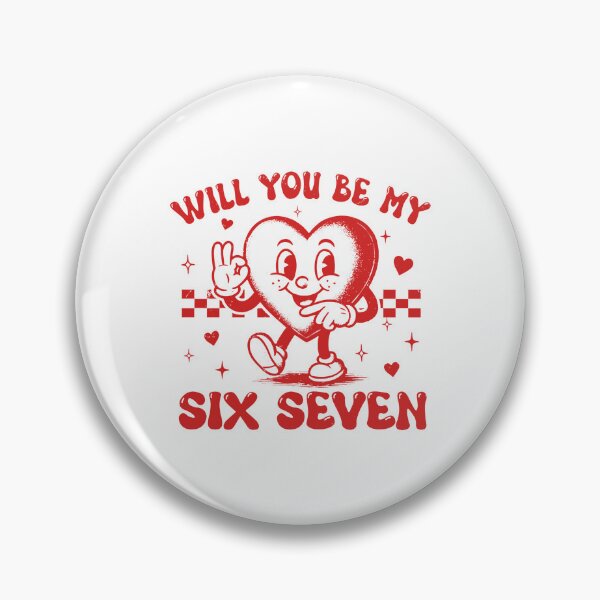 Item preview, 67 Meme Six Seven Valentine  designed and sold by BaidenNeta.