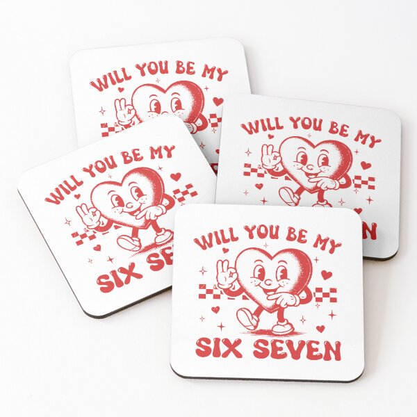 Item preview, 67 Meme Six Seven Valentine  designed and sold by BaidenNeta.