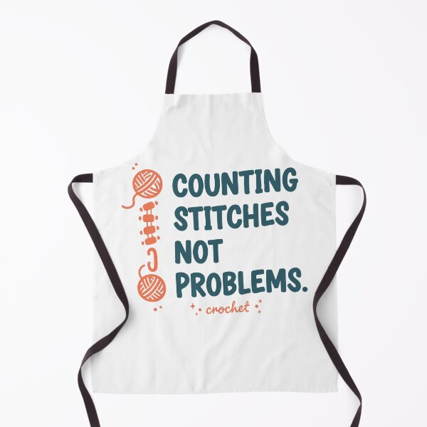 Item preview, Counting Stitches Not Problems Crochet Lover designed and sold by LuminOrb.