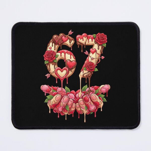 Item preview, 67 Valentine'S Day Six Seven Meme designed and sold by BaidenNeta.