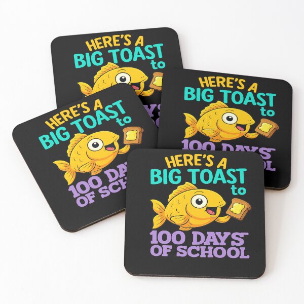 Item preview, kindergarten 100 days  preschool 100 days cute fish typography vector art designed and sold by  Mudikeys.