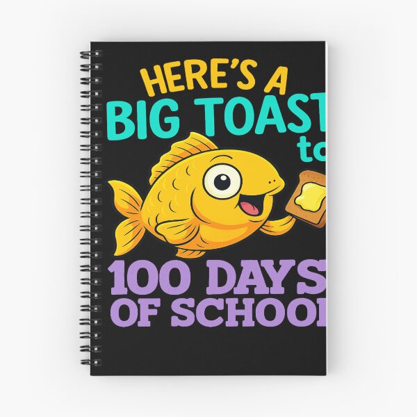 Item preview, kindergarten 100 days  preschool 100 days cute fish typography vector art designed and sold by  Mudikeys.