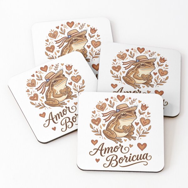 Item preview, Amor Boricua Coqu Frog Puerto Rican Love Valentine'S designed and sold by BaidenNeta.
