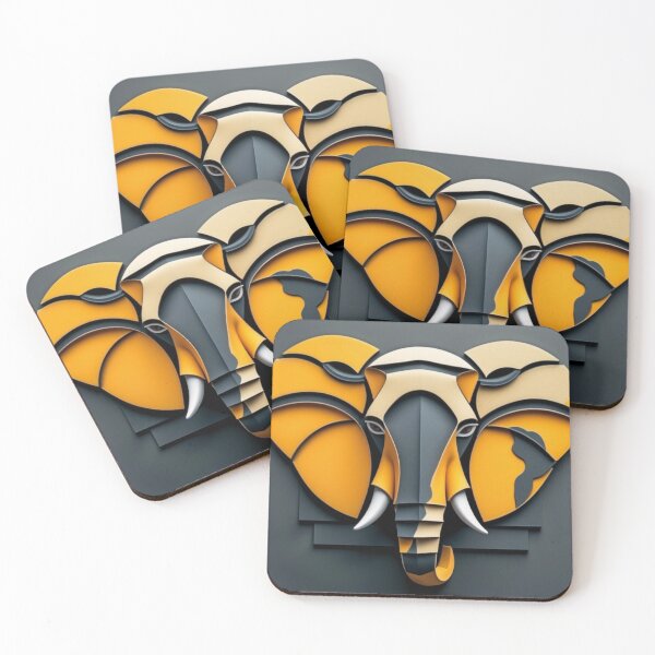 Item preview, Geometric Elephant Design designed and sold by sneidere9dace.