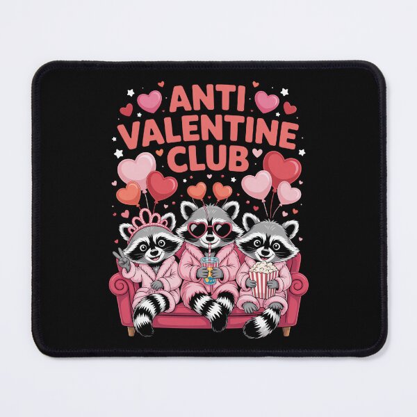 Item preview, Anti Valentine Club Funny Valentines Day designed and sold by BaidenNeta.
