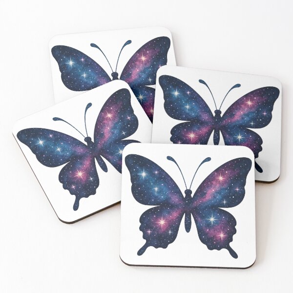 Item preview, Galaxy Butterfly Cosmic Art designed and sold by chromatalove.