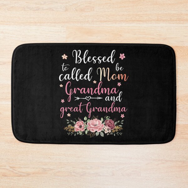 Item preview, Blessed To Be Called Mom Grandma And Great Grandma designed and sold by BaidenNeta.