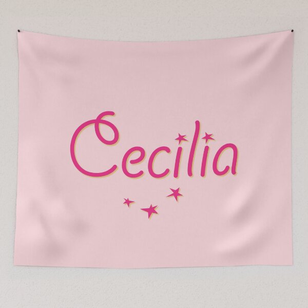 Item preview, My Name is Cecilia designed and sold by CharlottePlaceArt.
