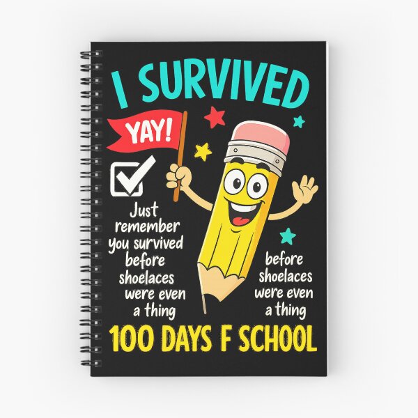 Item preview, 100 days funny colourful tschool art typography vector art designed and sold by  Mudikeys.