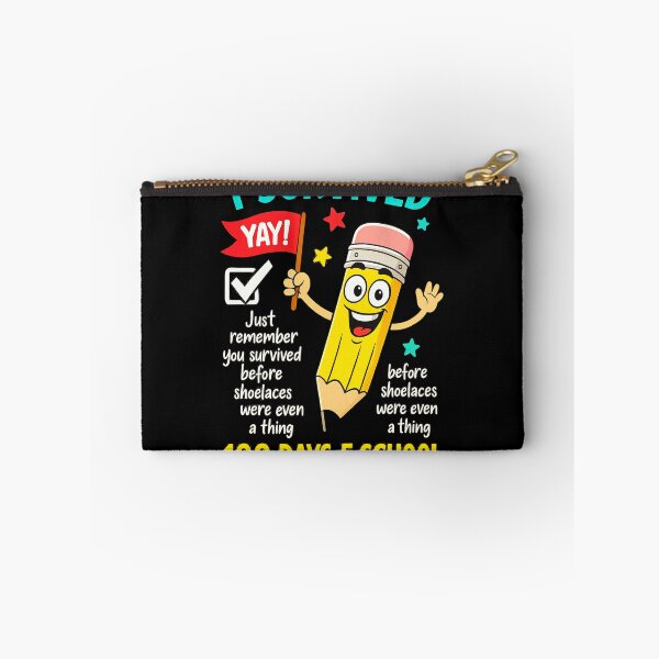 Item preview, 100 days funny colourful tschool art typography vector art designed and sold by  Mudikeys.