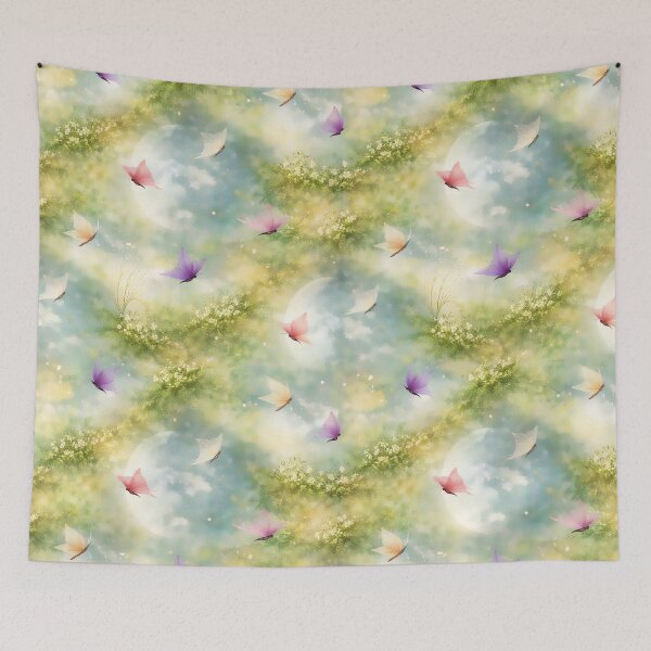 Item preview, Summer butterflies pattern. designed and sold by Natart1004.