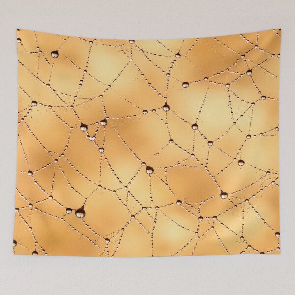 Item preview,  Web with drops of dew pattern. designed and sold by Natart1004.