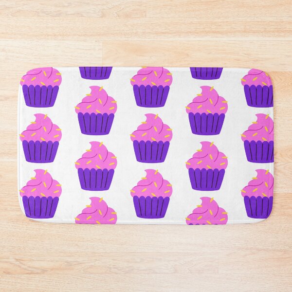 Item preview, Sweet Purple & Pink Cupcake Sticker designed and sold by Bliss Studio.