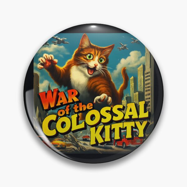 Item preview, WAR of the COLOSSAL KITTY designed and sold by Cats and Other Things.