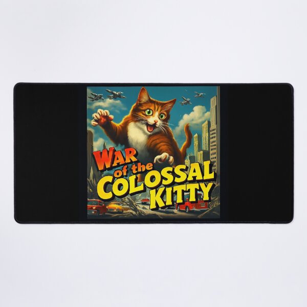 Item preview, WAR of the COLOSSAL KITTY designed and sold by Cats and Other Things.