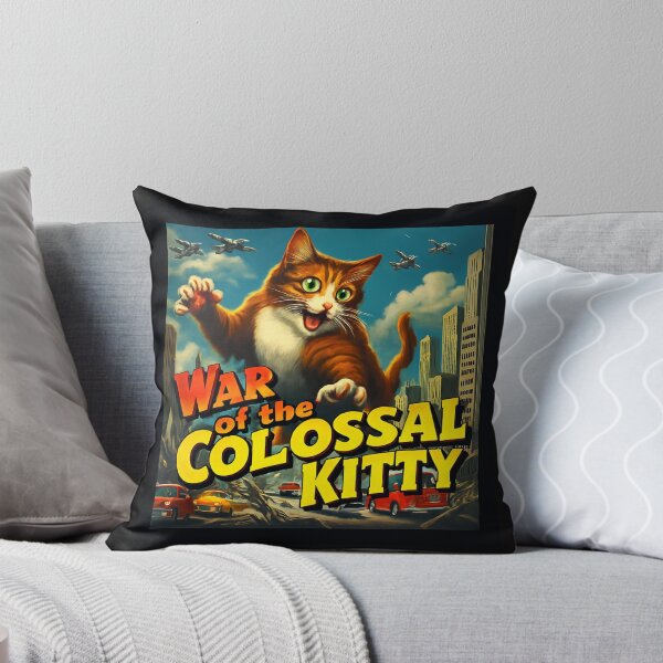 Item preview, WAR of the COLOSSAL KITTY designed and sold by Cats and Other Things.