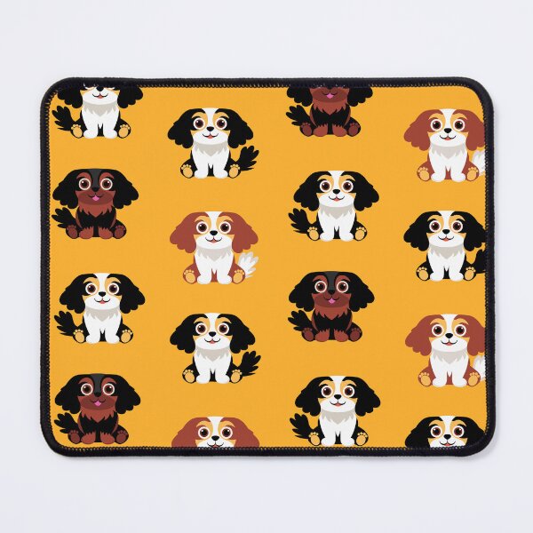 Item preview, Cavalier King Charles Spaniel Dogs designed and sold by AntiqueImages.