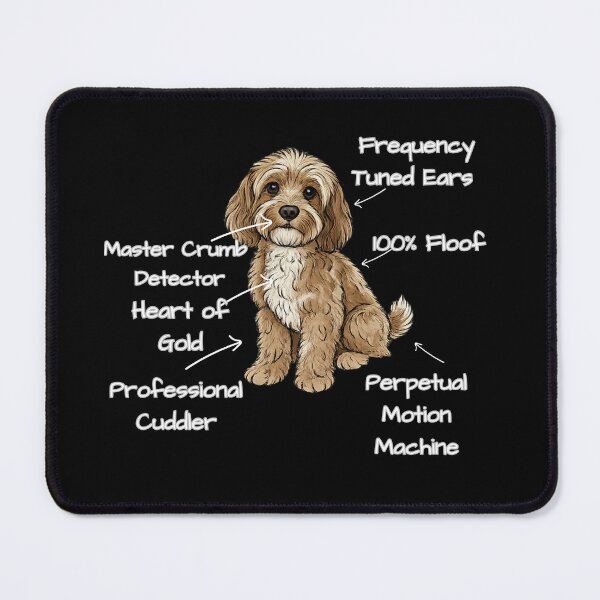 Item preview, Funny Cockapoo Anatomy - Unique Gift for Dog Moms designed and sold by RNTStudio.