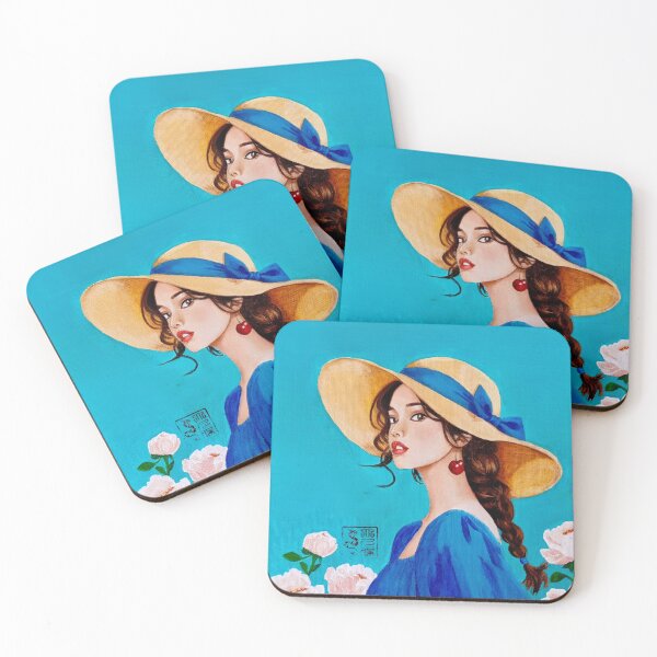 Item preview, LADY IN BLUE designed and sold by OHKUBOStyle.