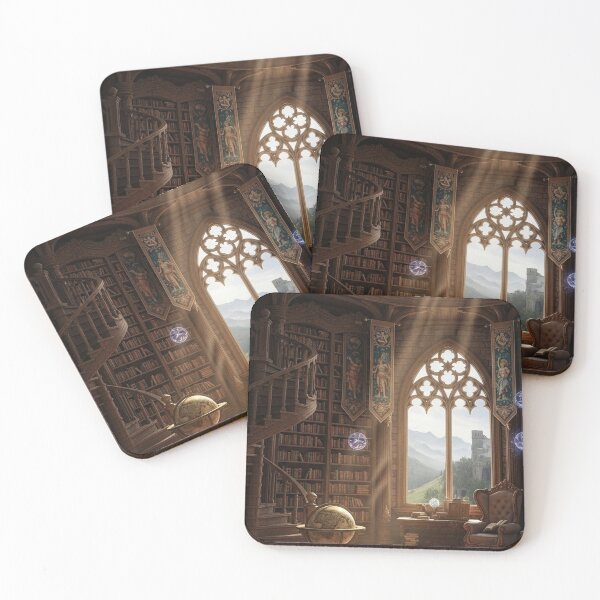 Item preview, The library of the great castle designed and sold by Losancestros.
