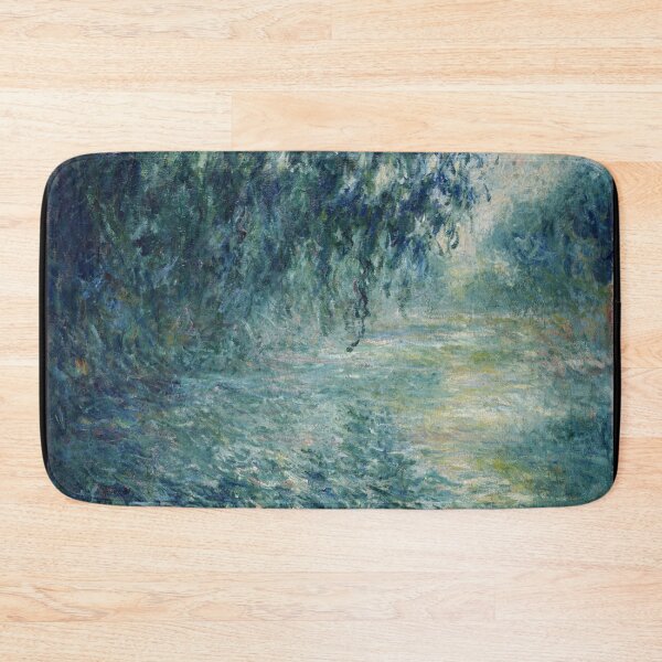 Item preview, Morning on the Seine by Claude Monet: Dreamy Impressionist River Landscape Poster designed and sold by artofuniverse.