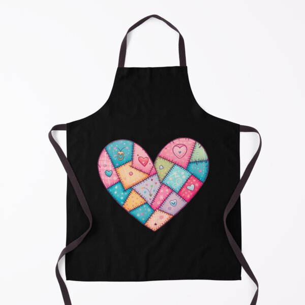 Item preview, Patchwork heart Valentine's Day  designed and sold by LLdreams.