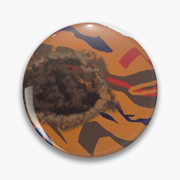 Item preview, Melting orange with a meteorite crater designed and sold by cube136.