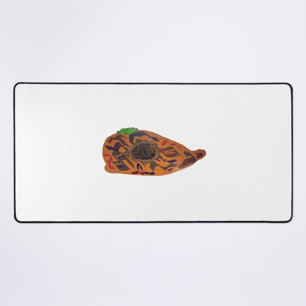 Item preview, Melting orange with a meteorite crater designed and sold by cube136.