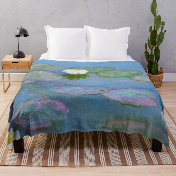 Item preview, Nympheas by Claude Monet: Tranquil Water Lily Pond Fine Art Print designed and sold by artofuniverse.