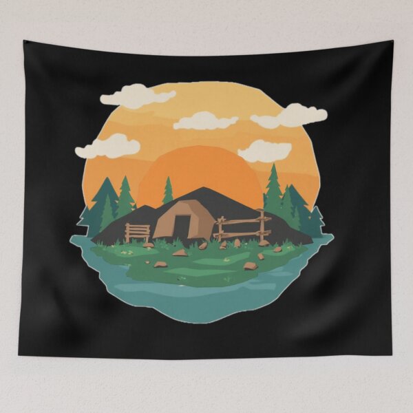Item preview, Sunset Cabin Escape designed and sold by Khadigadesings.