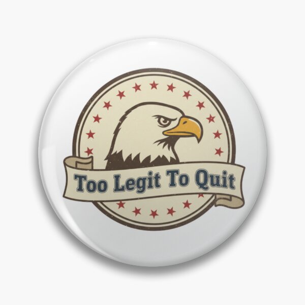 Item preview, Too legitimate to give up designed and sold by JonysCreativeDesigns.