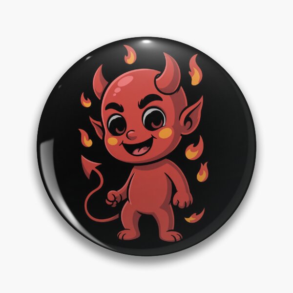 Item preview, Diablito – Cute Cartoon Devil Character designed and sold by RedWhiteTees.