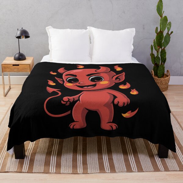 Item preview, Diablito – Cute Cartoon Devil Character designed and sold by RedWhiteTees.