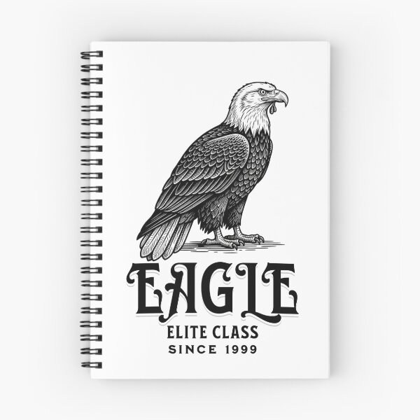 Aperçu de l'œuvre Illustration d'aigle vintage – Conception d'étiquette patrimoniale de première classe créée et vendue par Marplesmade.