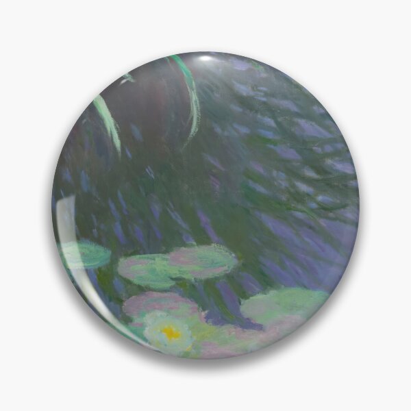 Item preview, Nympheas Avec Reflets De Hautes Herbes by Claude Monet: Tranquil Water Garden designed and sold by artofuniverse.