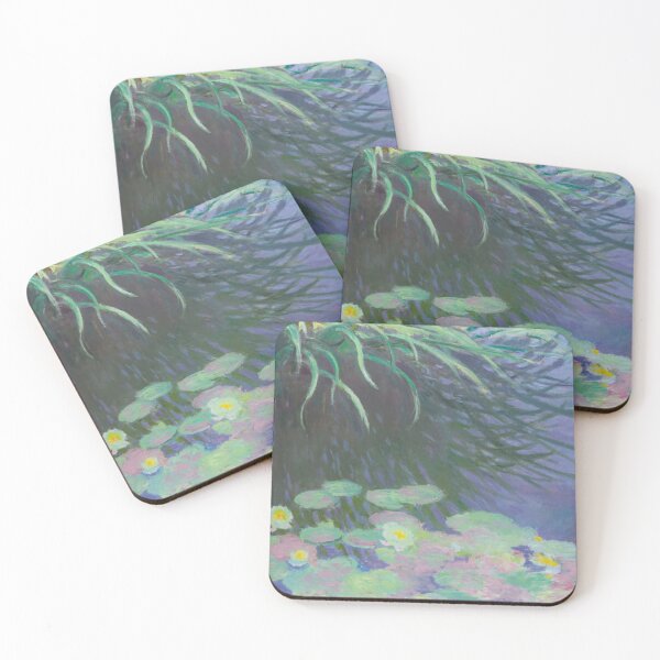 Item preview, Nympheas Avec Reflets De Hautes Herbes by Claude Monet: Tranquil Water Garden designed and sold by artofuniverse.