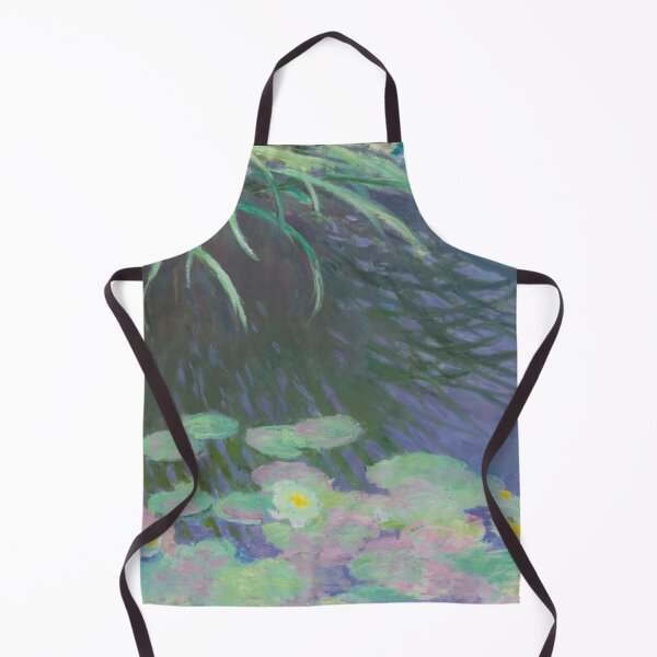 Item preview, Nympheas Avec Reflets De Hautes Herbes by Claude Monet: Tranquil Water Garden designed and sold by artofuniverse.