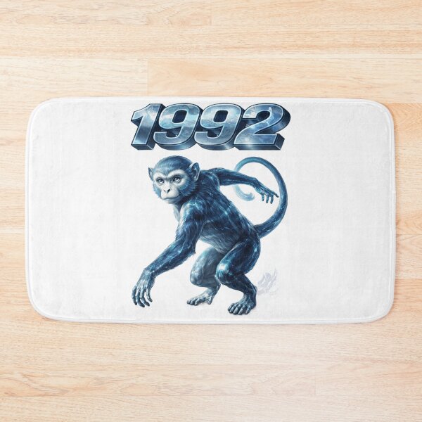 Item preview, 1992 Year of the Monkey Eastern Zodiac Strength Power Design designed and sold by AlexLineArt.