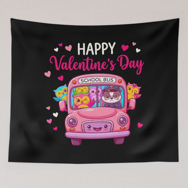 Item preview, Cute Owls School Bus Driver Happy Valentines Day  designed and sold by BaidenNeta.
