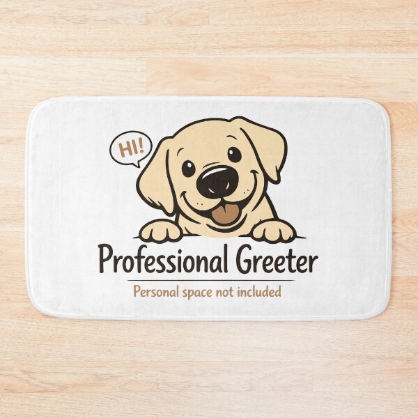 Item preview, Professional Greeter Labrador designed and sold by SnappyPNG.