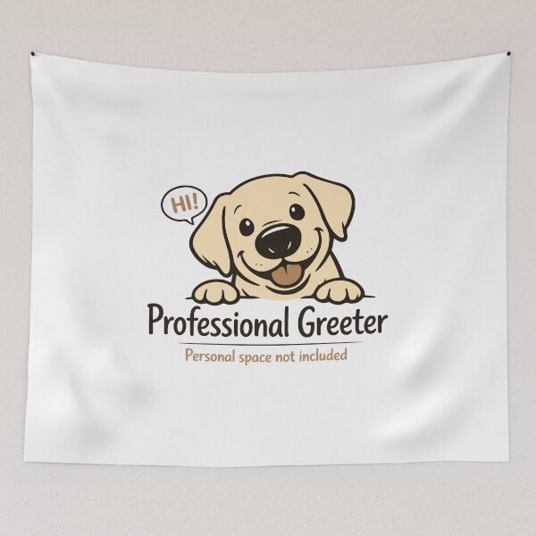 Item preview, Professional Greeter Labrador designed and sold by SnappyPNG.