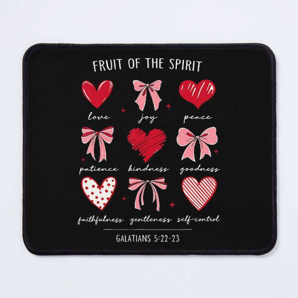 Item preview, Fruit Of The Spirit Christian Hearts Galatians 522-23  designed and sold by BaidenNeta.