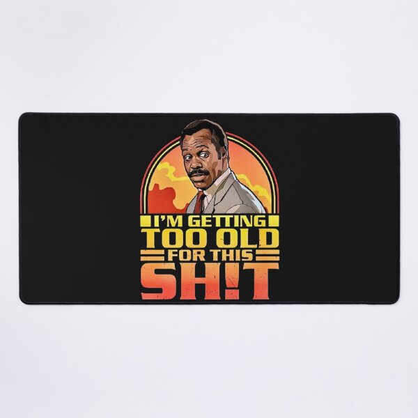Item preview, I'm getting too old for this shit designed and sold by BugiDesignArt.