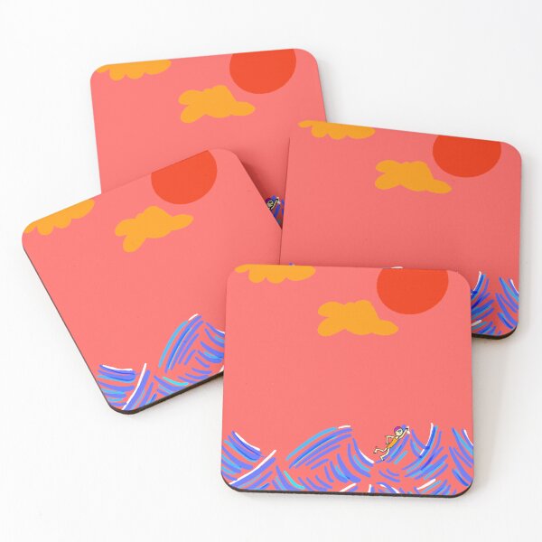 Item preview, Sunrise Open water swim  designed and sold by frenchnessie.