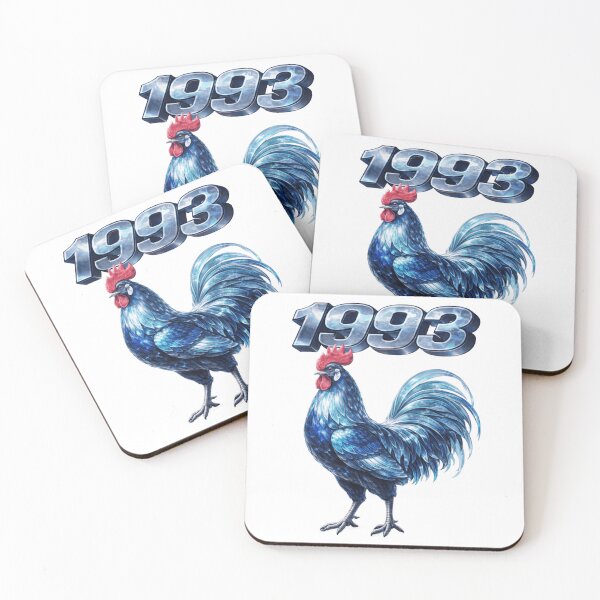 Item preview, 1993 Year of the Rooster Eastern Zodiac Strength Power Design designed and sold by AlexLineArt.