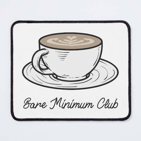 Item preview, Bare Minimum Club – Funny Introvert Coffee Shirtt designed and sold by Homelife3.