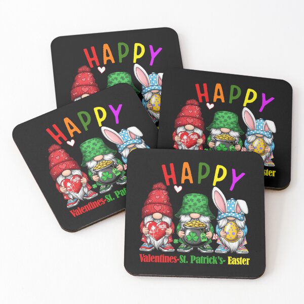 Item preview, Happy Valentines St Patrick Easter Happy Holiday Gnome designed and sold by BaidenNeta.