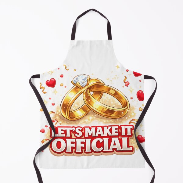 Item preview, Marry me lets make it official  designed and sold by JamesDunican.