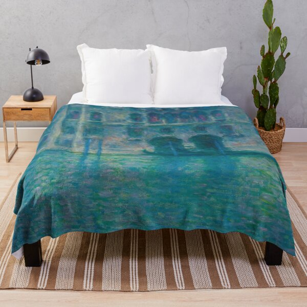 Item preview, Palazzo Da Mula Venice by Claude Monet: Luminous Venetian Impressionist Poster designed and sold by artofuniverse.