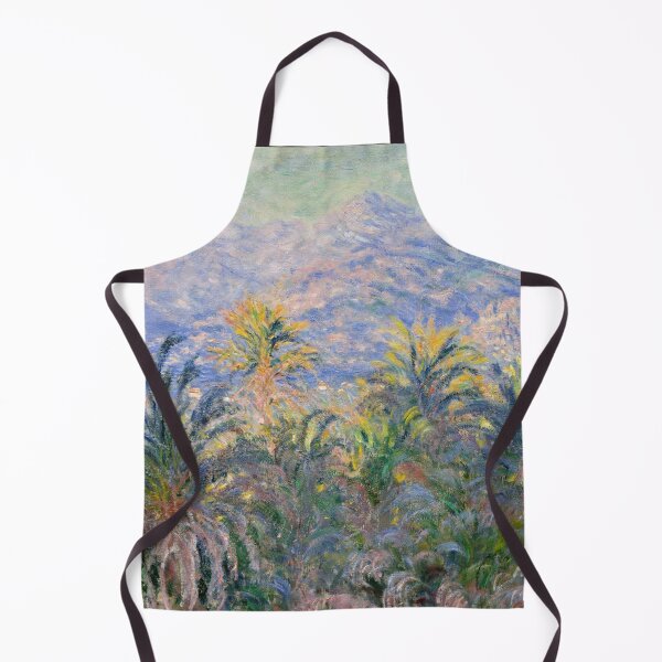Item preview, Palm Trees at Bordighera by Claude Monet: Dreamy Coastal Impressionist Poster designed and sold by artofuniverse.